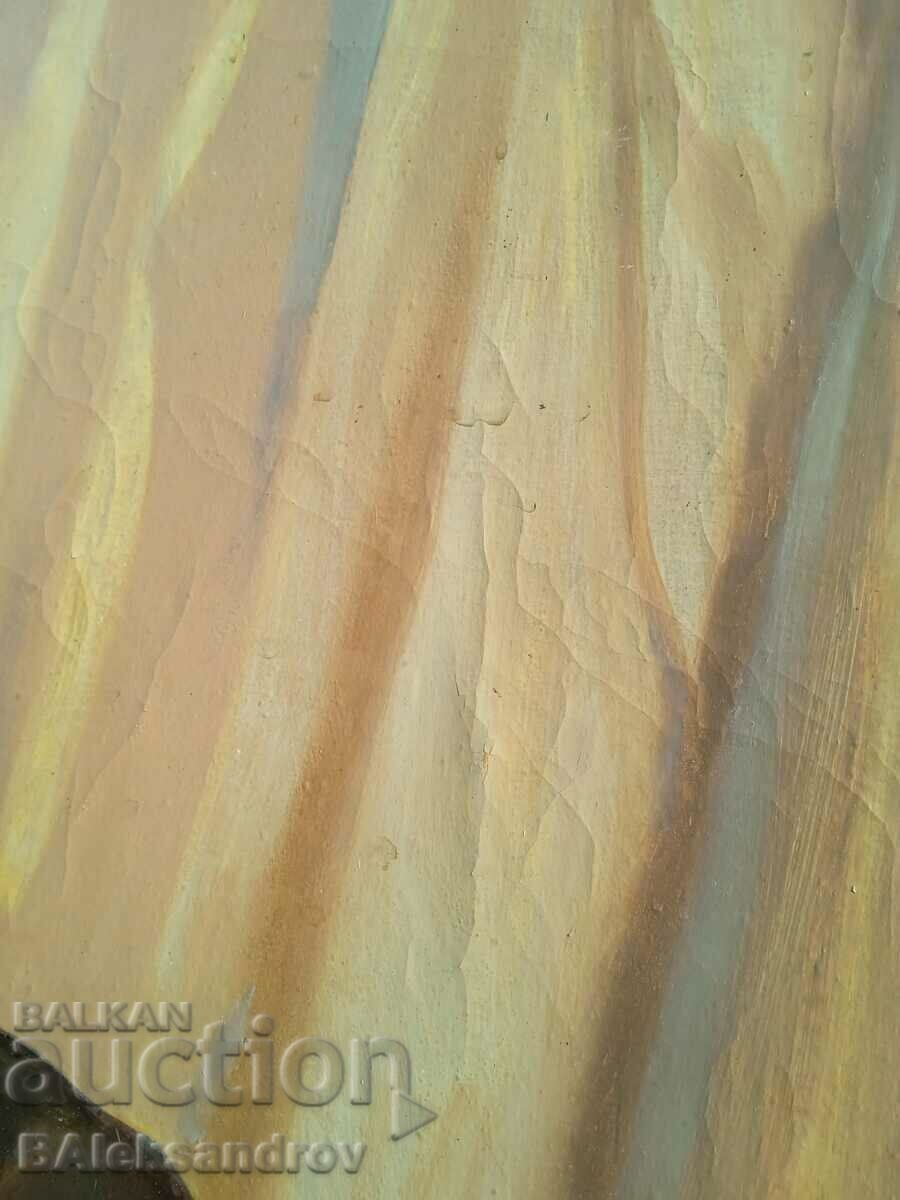 Signed large portrait painting - 7 Signed large portrait painting - 7