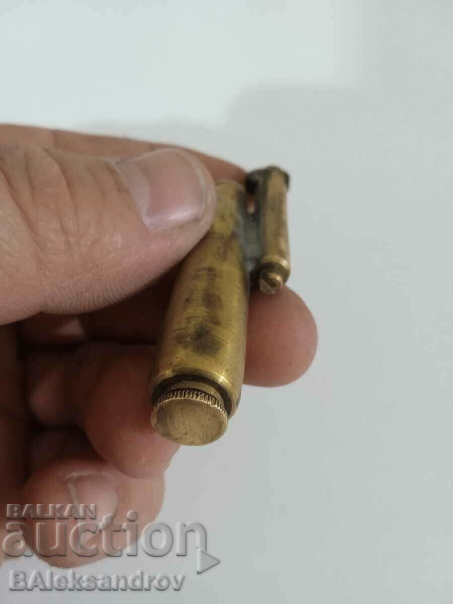 Old cartridge lighter, soldier's work - 6 Old cartridge lighter, soldier's work - 6