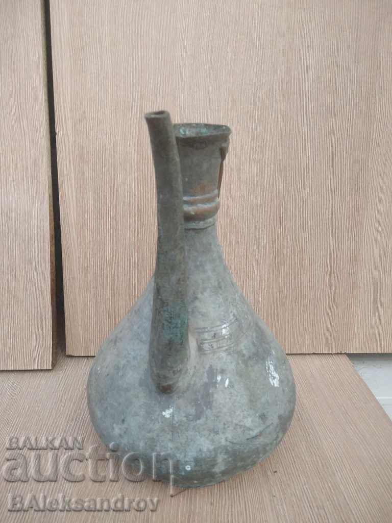 Стар османски ибрик с цена 95.00 лв. | € 48.57 Стар османски ибрик с цена 95.00 лв. | € 48.57