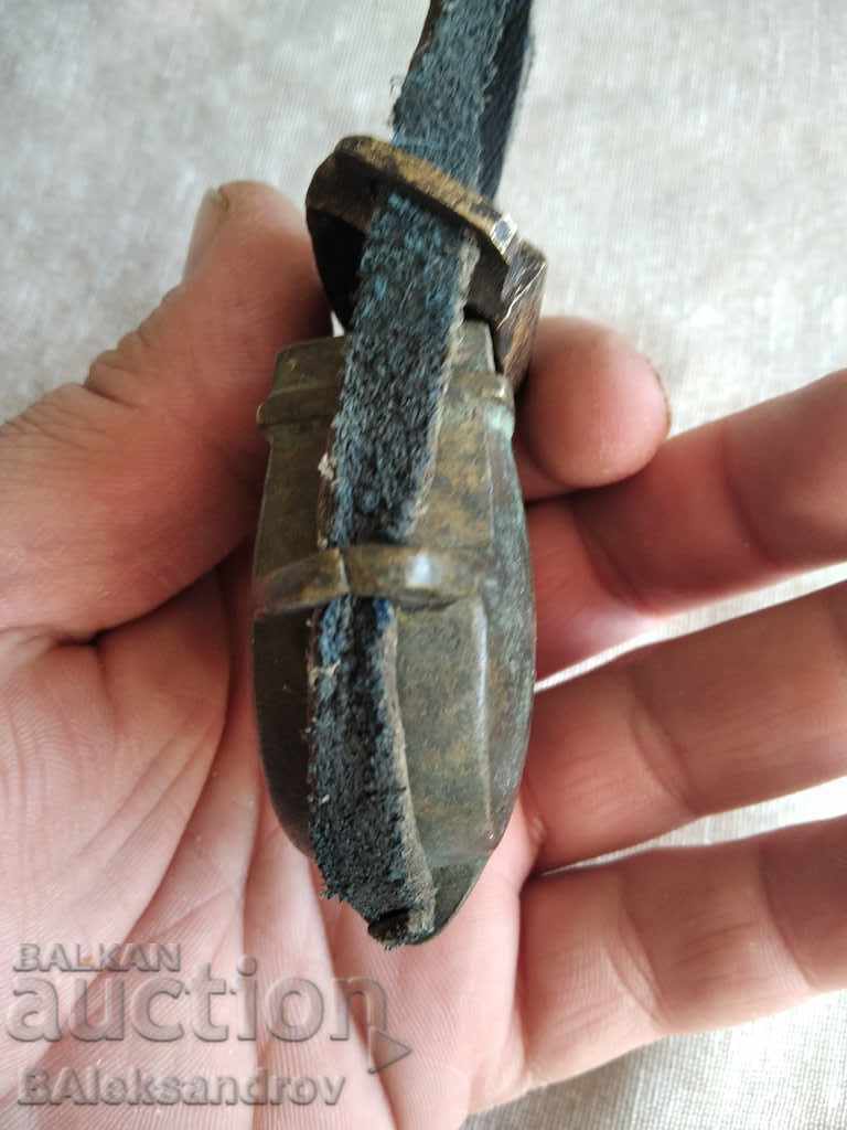 Old bronze strip with price 110.00 BGN | € 56.24 Old bronze strip with price 110.00 BGN | € 56.24