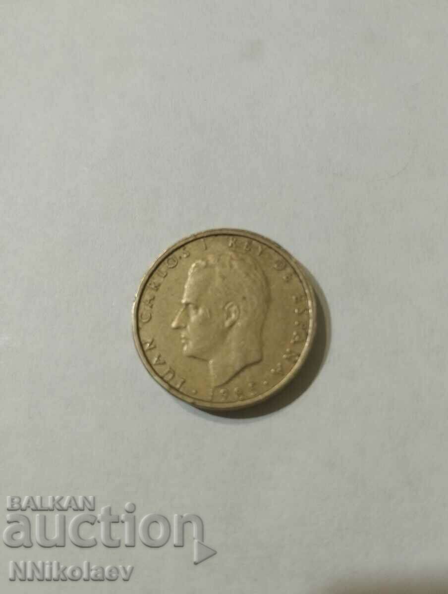 Delivery of 100 pesetas Spain 1985 Delivery of 100 pesetas Spain 1985