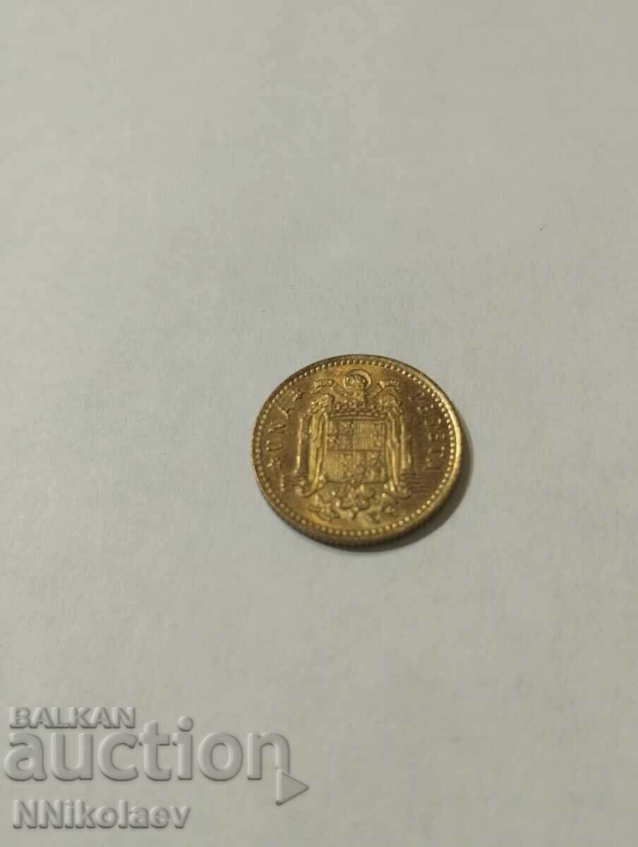 1 peseta Spania 1975 / 78