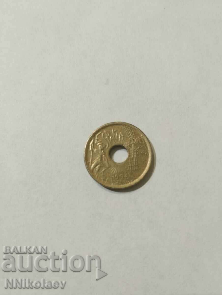 25 pesetas Spain 1996 Castile - La Mancha with price 2.00 BGN | € 1.02 25 pesetas Spain 1996 Castile - La Mancha with price 2.00 BGN | € 1.02