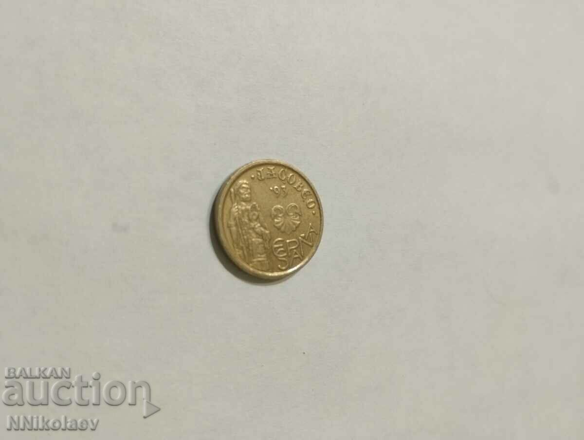 Auction 5 pesetas Spain 1993 Saint James Auction 5 pesetas Spain 1993 Saint James