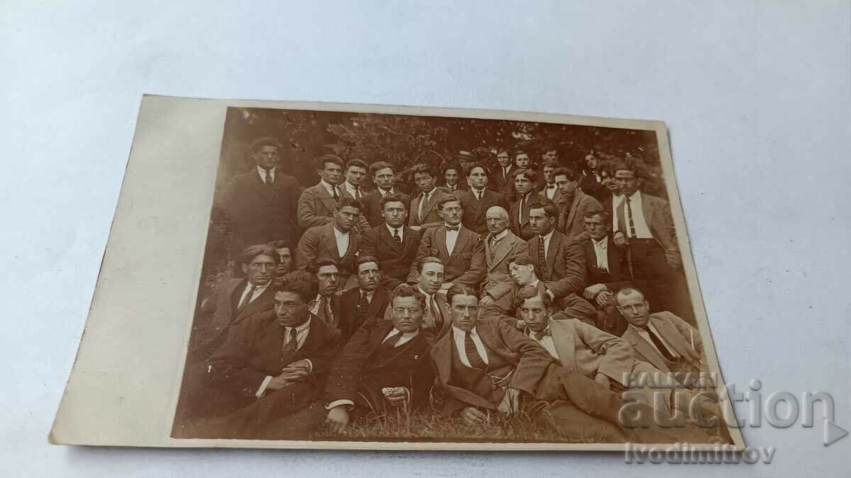 С-ка София Млади мъже на земеделски курс в Семинарията 1921