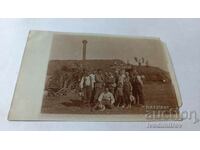 Снимка Садово Мъже и деца пред Вършачка 1921