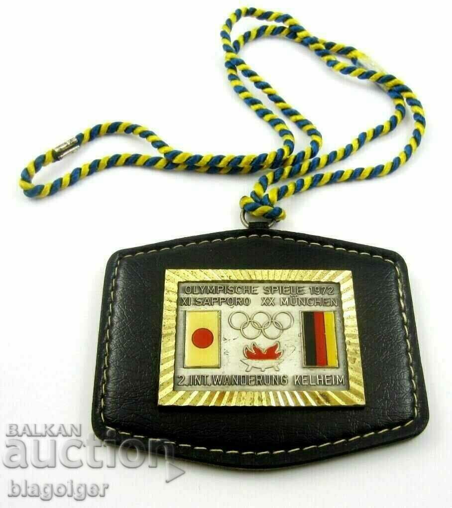 Olympic medal-Germany-Olympic Games-Sapporo 1972 with price 22.00 BGN | € 11.25 Olympic medal-Germany-Olympic Games-Sapporo 1972 with price 22.00 BGN | € 11.25