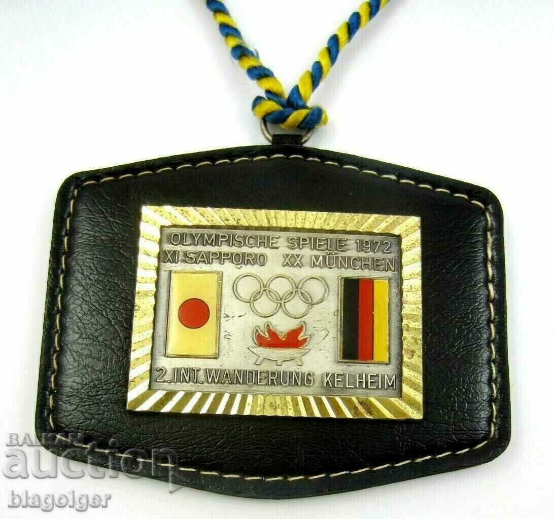 Medalie olimpică-Germania-Jocuri Olimpice-Sapporo 1972