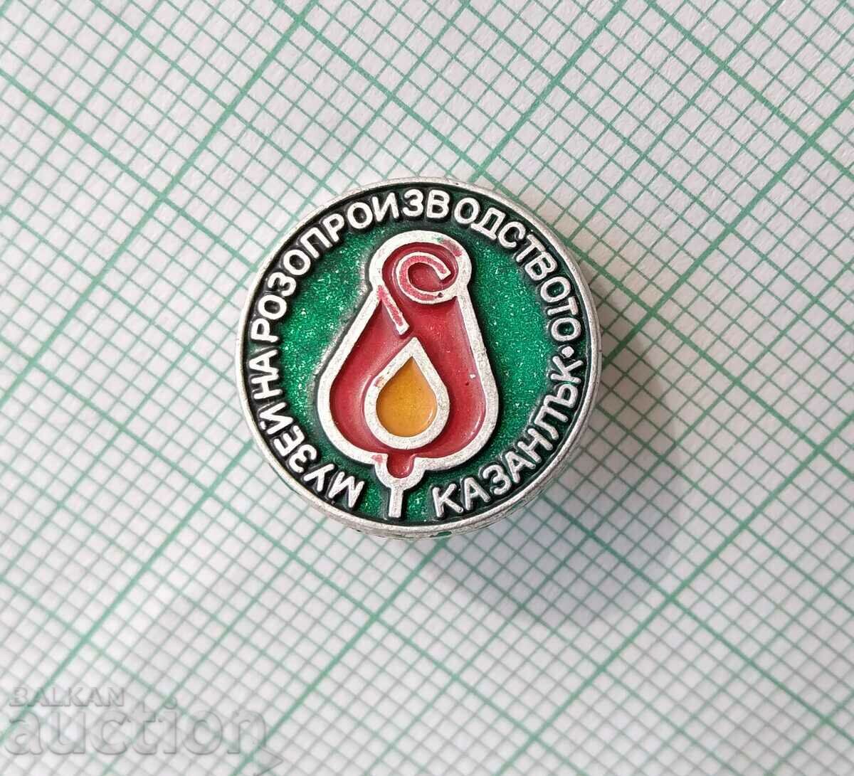 13549 Badge - Rose Production Museum Kazanlak with price 3.00 BGN | € 1.53 13549 Badge - Rose Production Museum Kazanlak with price 3.00 BGN | € 1.53