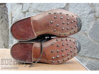 cizme vechi militare din piele pantofi cu chimvale nefolosite