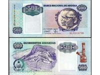 Angola 500 Kwanzas 1991 Bancnotă africană necirculată
