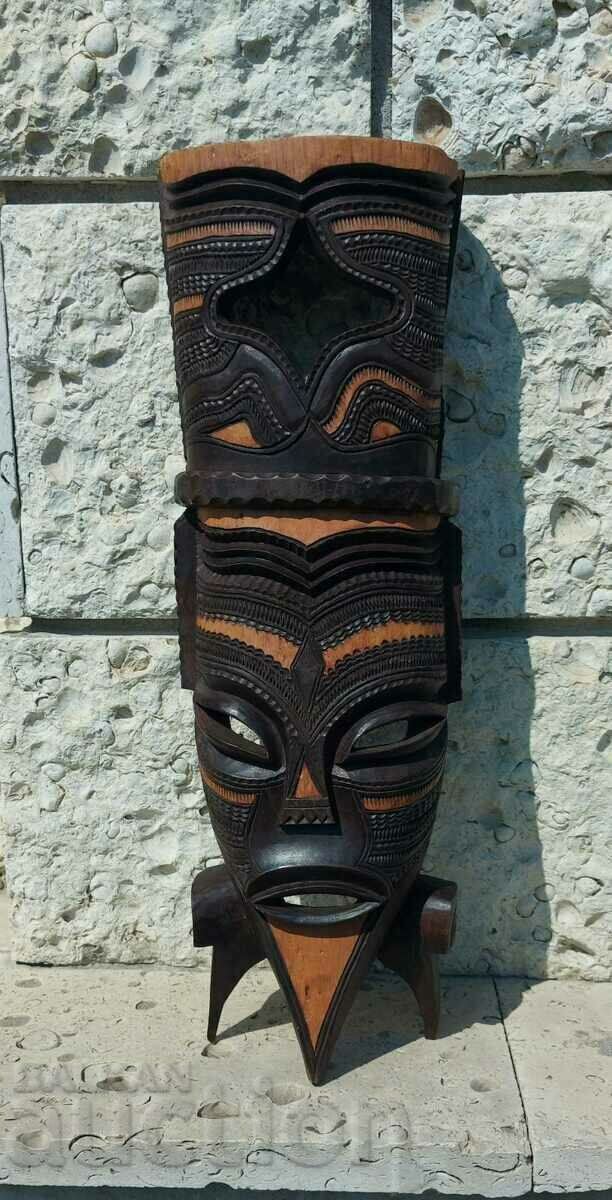 MOZAMBIQUE AUTHENTIC LARGE AFRICAN MASK TOTEM AFRICA