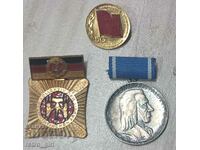 German badge and medals for sale.