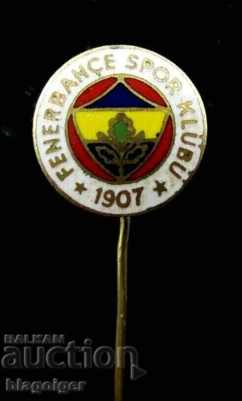Old Football Badge - Fenerbahçe Turkey - Enamel with price 14.00 BGN | € 7.16