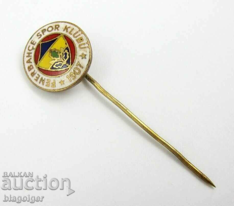 Delivery of Old Football Badge - Fenerbahçe Turkey - Enamel
