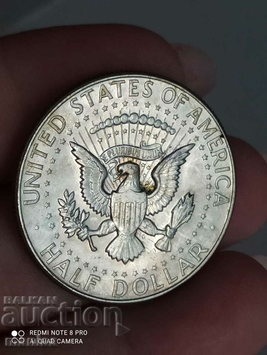 Auction 1/2 Dollar 1968 Silver Auction 1/2 Dollar 1968 Silver
