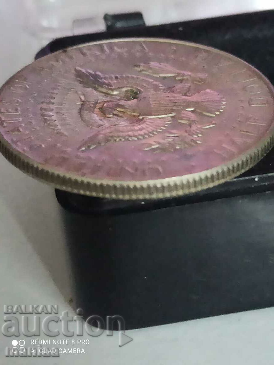 1/2 Dollar 1968 Silver - 7 1/2 Dollar 1968 Silver - 7