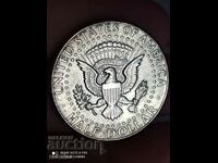 1/2 dolar argint 1964
