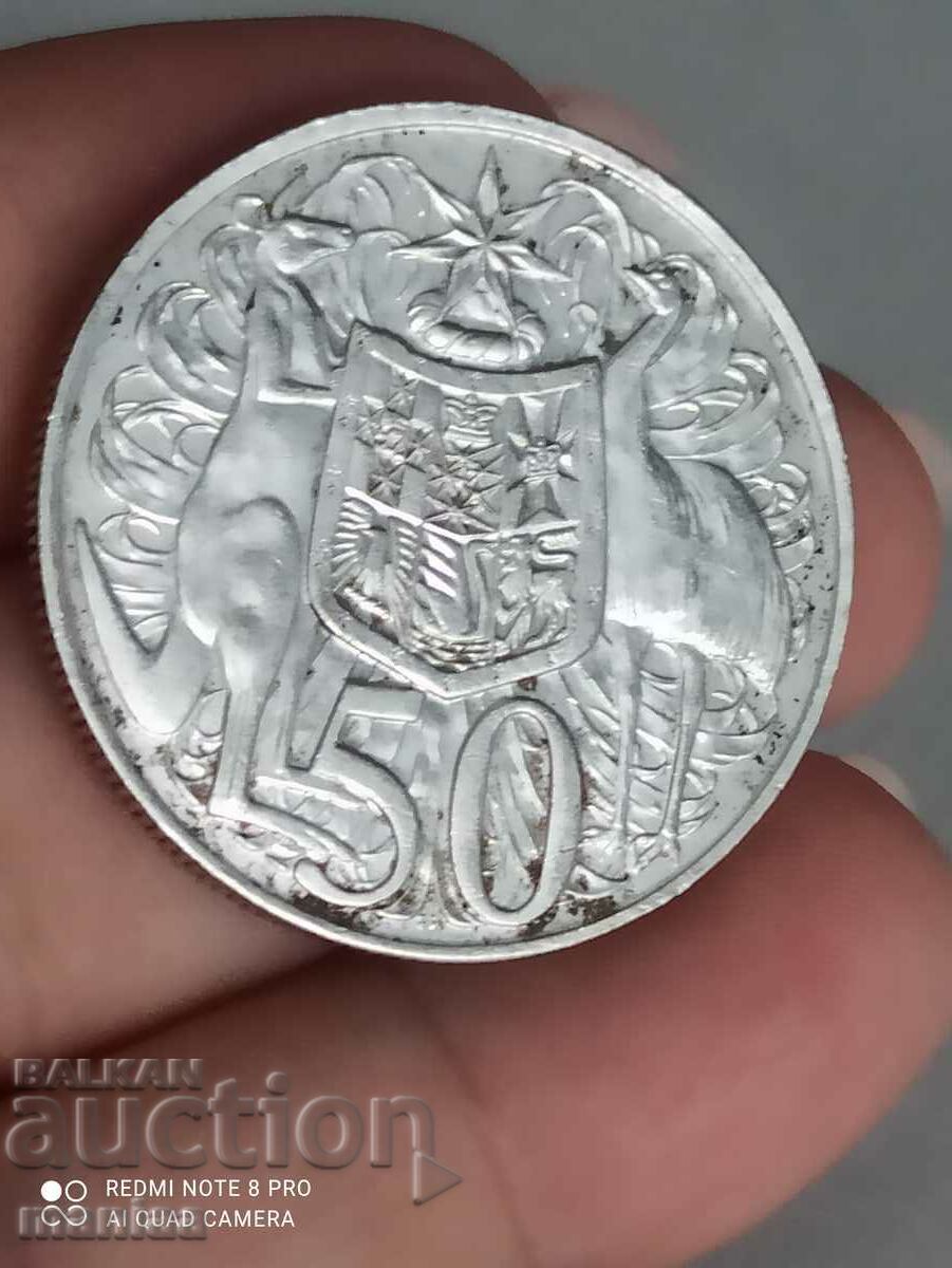 50 pence 1966 Australia silver unc with price 60.00 BGN | € 30.68 50 pence 1966 Australia silver unc with price 60.00 BGN | € 30.68