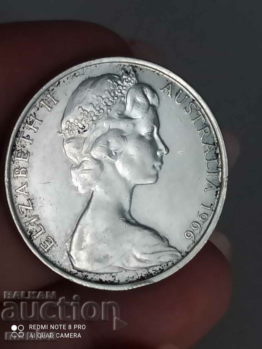 50 pence 1966 Australia silver unc - 5 50 pence 1966 Australia silver unc - 5