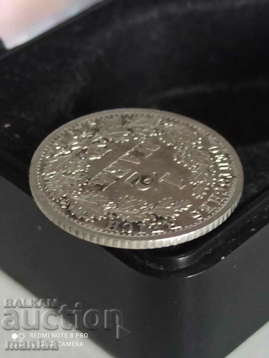 1/2 Mark 1915 Argint Germania - 5