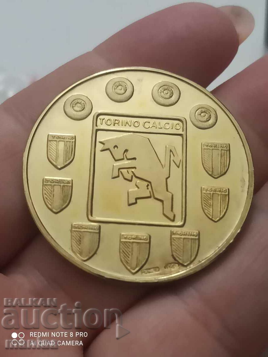 Auction FC Torino silver plaque Auction FC Torino silver plaque