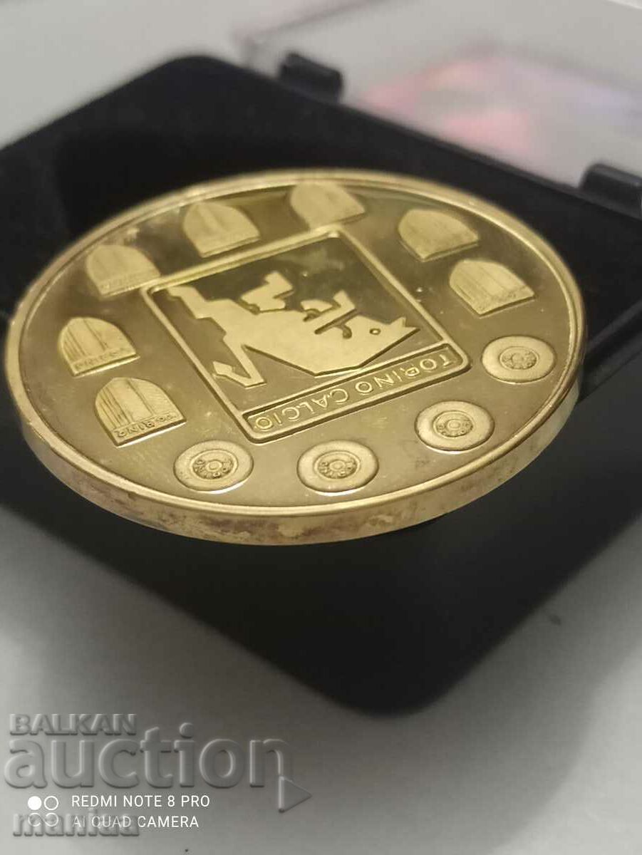 FC Torino silver plaque - 6 FC Torino silver plaque - 6