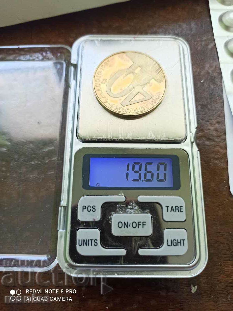 FC Torino silver plaque - 7 FC Torino silver plaque - 7