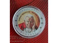 Placă de argint Ioannes Paulus II