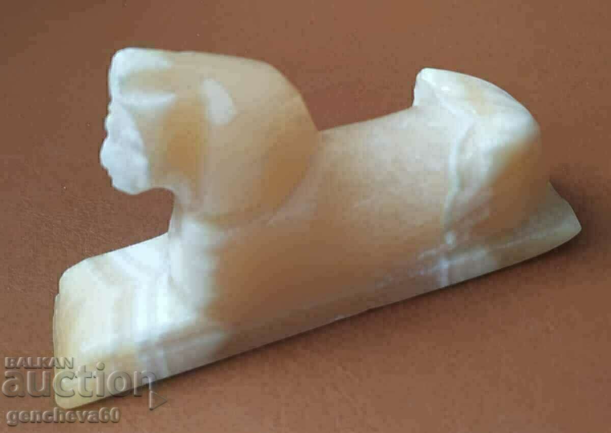 Statuie Sfinx Egiptean Vintage din Marmură/decor - 6 Statuie Sfinx Egiptean Vintage din Marmură/decor - 6