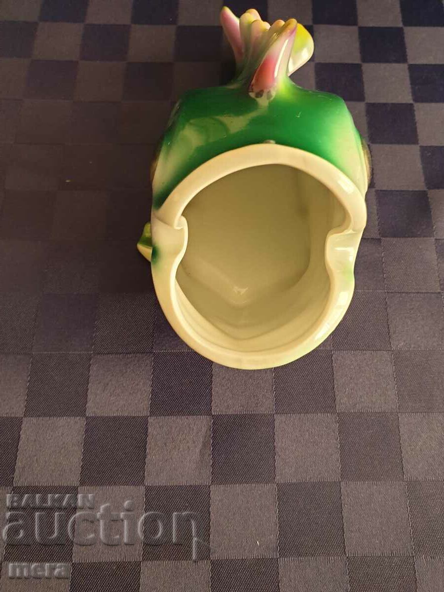 Auction Large porcelain figure of Isis fish Auction Large porcelain figure of Isis fish