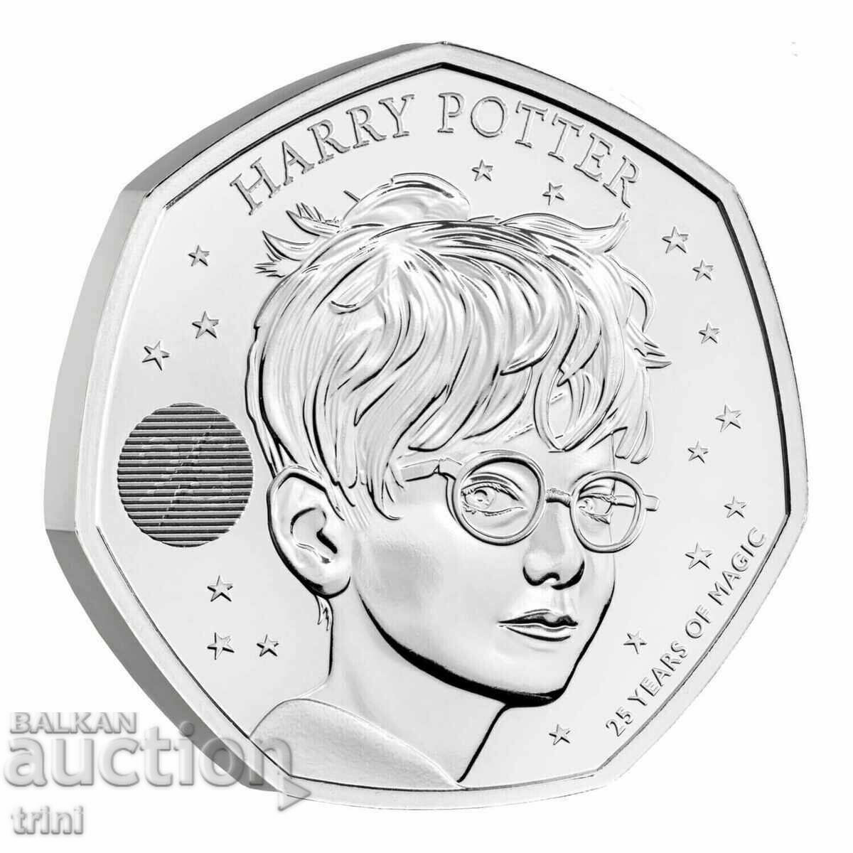 Delivery of Great Britain 50 pence 2022 Harry Potter and the Philosopher's Stone Delivery of Great Britain 50 pence 2022 Harry Potter and the Philosopher's Stone