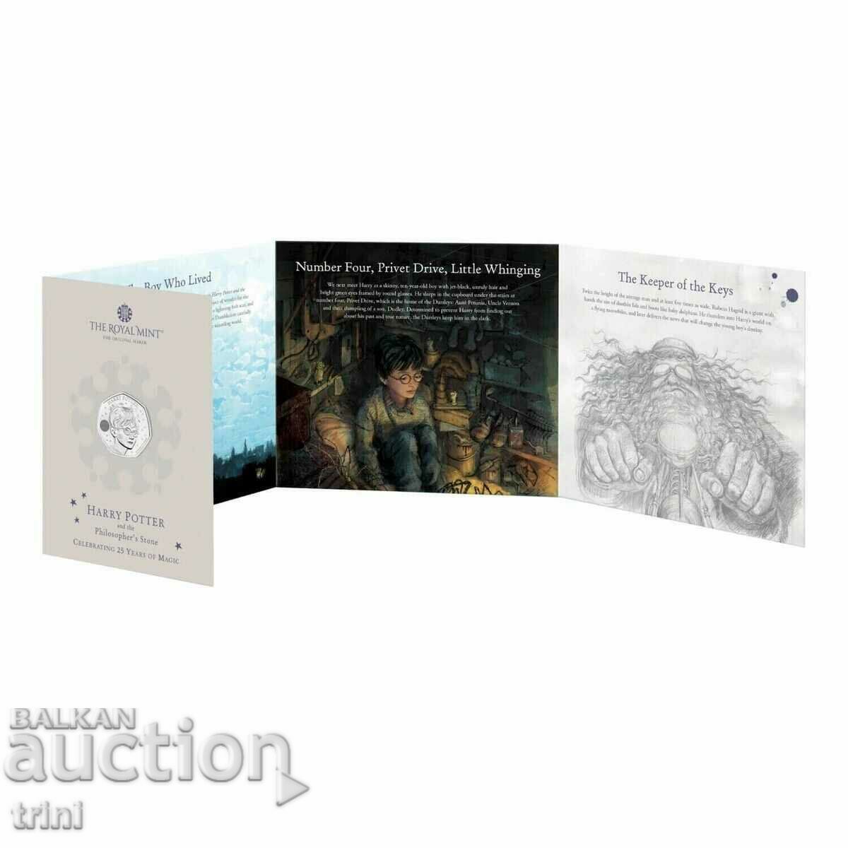 Great Britain 50 pence 2022 Harry Potter and the Philosopher's Stone - 6 Great Britain 50 pence 2022 Harry Potter and the Philosopher's Stone - 6