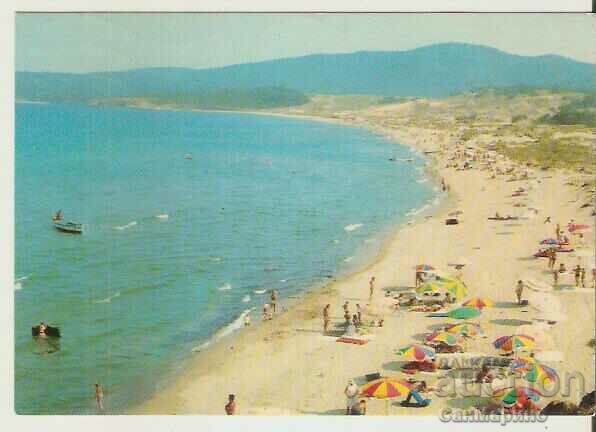 Carte poștală Bulgaria Arkutino Beach 1 *