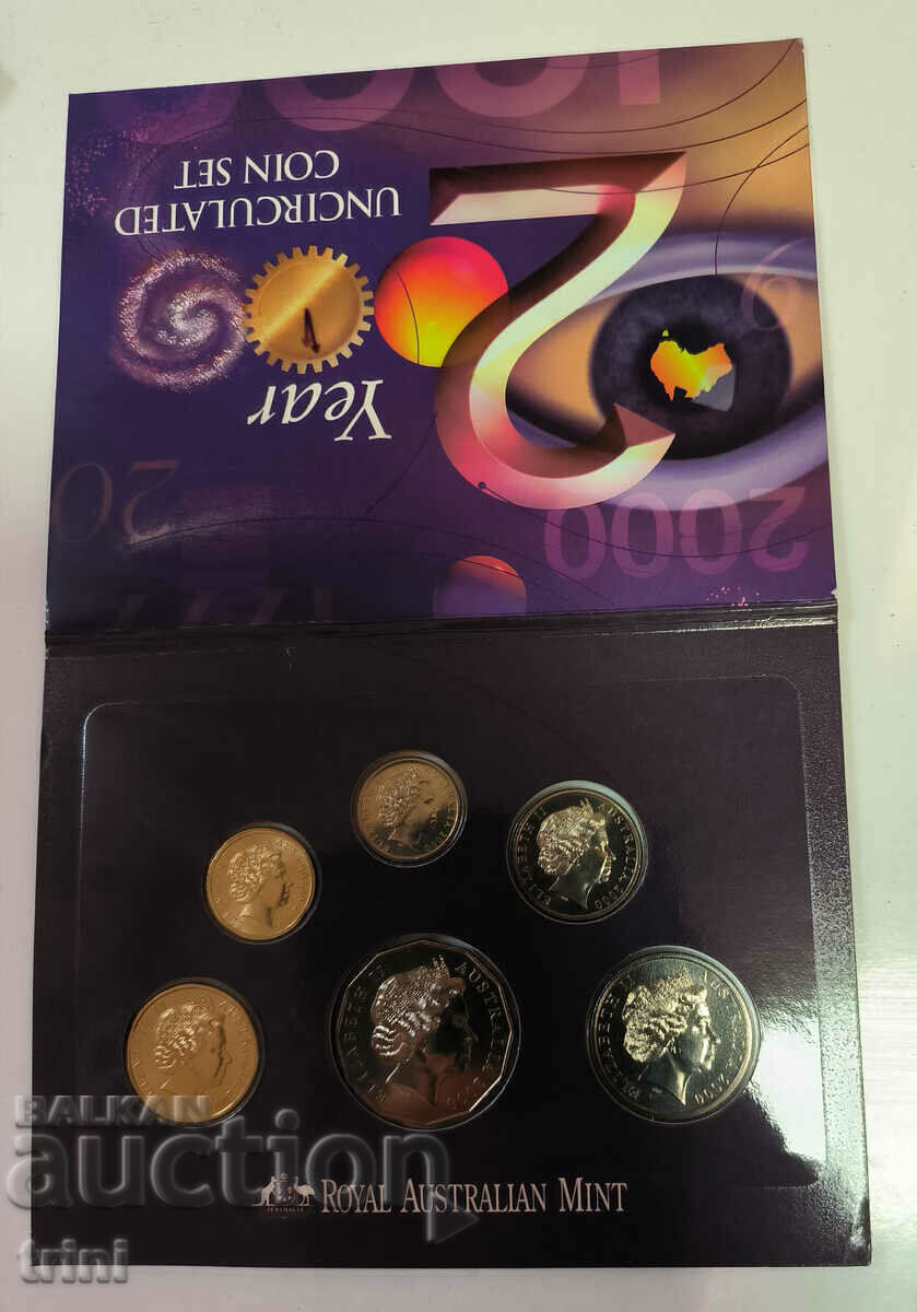 Delivery of SET MILLENNIUM - AUSTRALIA 2000 UNC Delivery of SET MILLENNIUM - AUSTRALIA 2000 UNC