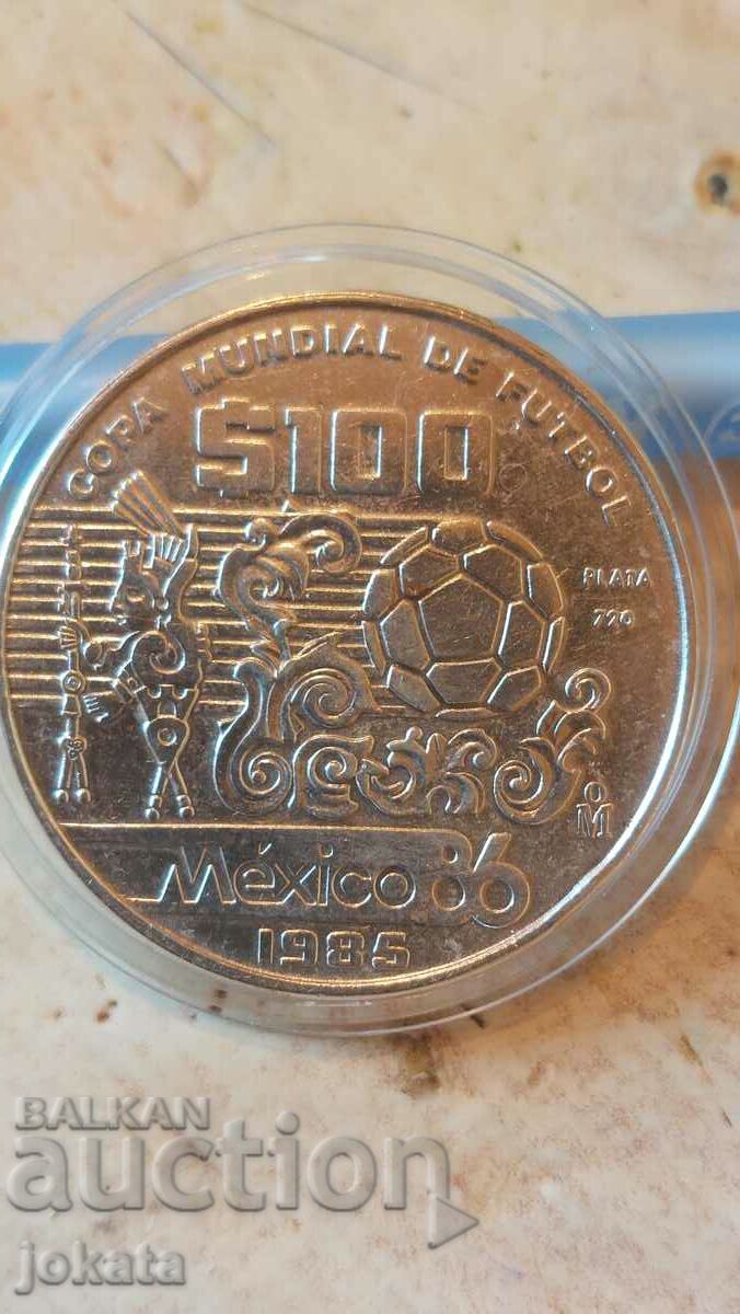 $ 100 silver