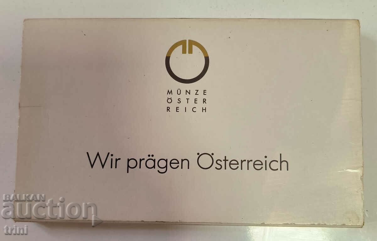 Delivery of SET AUSTRIA 1994 year 800 Austrian mint Delivery of SET AUSTRIA 1994 year 800 Austrian mint