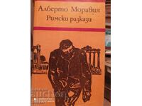 Nuvele romane, Alberto Moravia, Ediția I