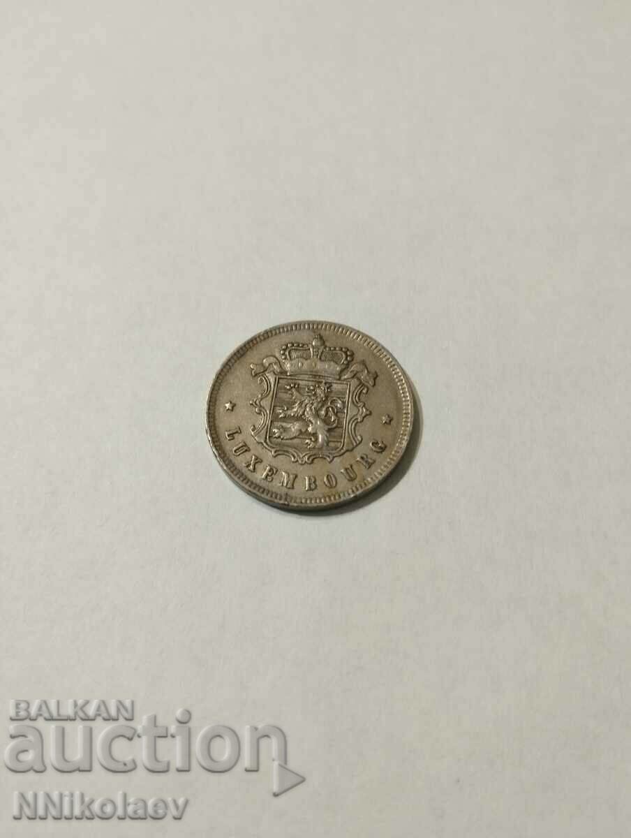 Auction  Luxembourg 25 centimes 1927