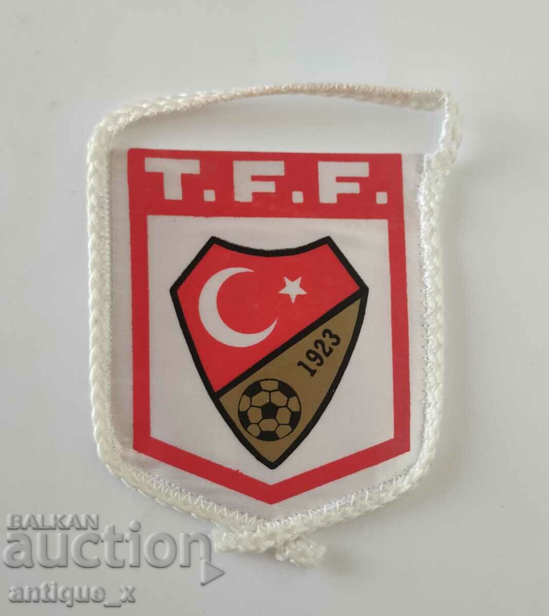 Old football flag - Tours Football Federation - TFF