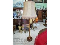 Huge antique Belgian parlor lamp