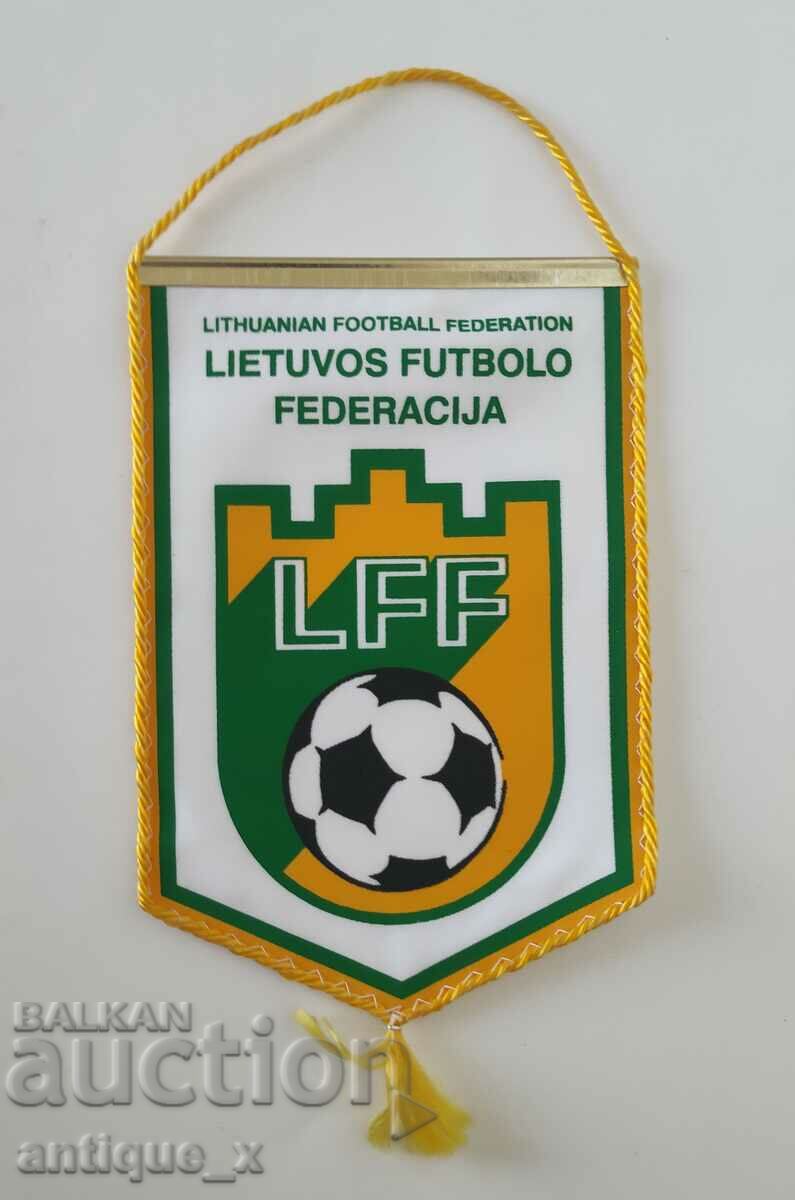 Old football flag - Lithuanian Football Federation - LFF