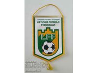 Παλαιά σημαία ποδοσφαίρου - Λιθουανική Ποδοσφαιρική Ομοσπονδία - LFF