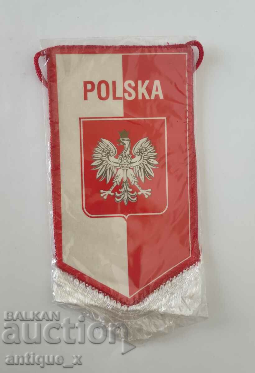 Old football flag - Polish Football Association