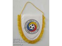 Old football flag - Romanian Football Federation - RFF