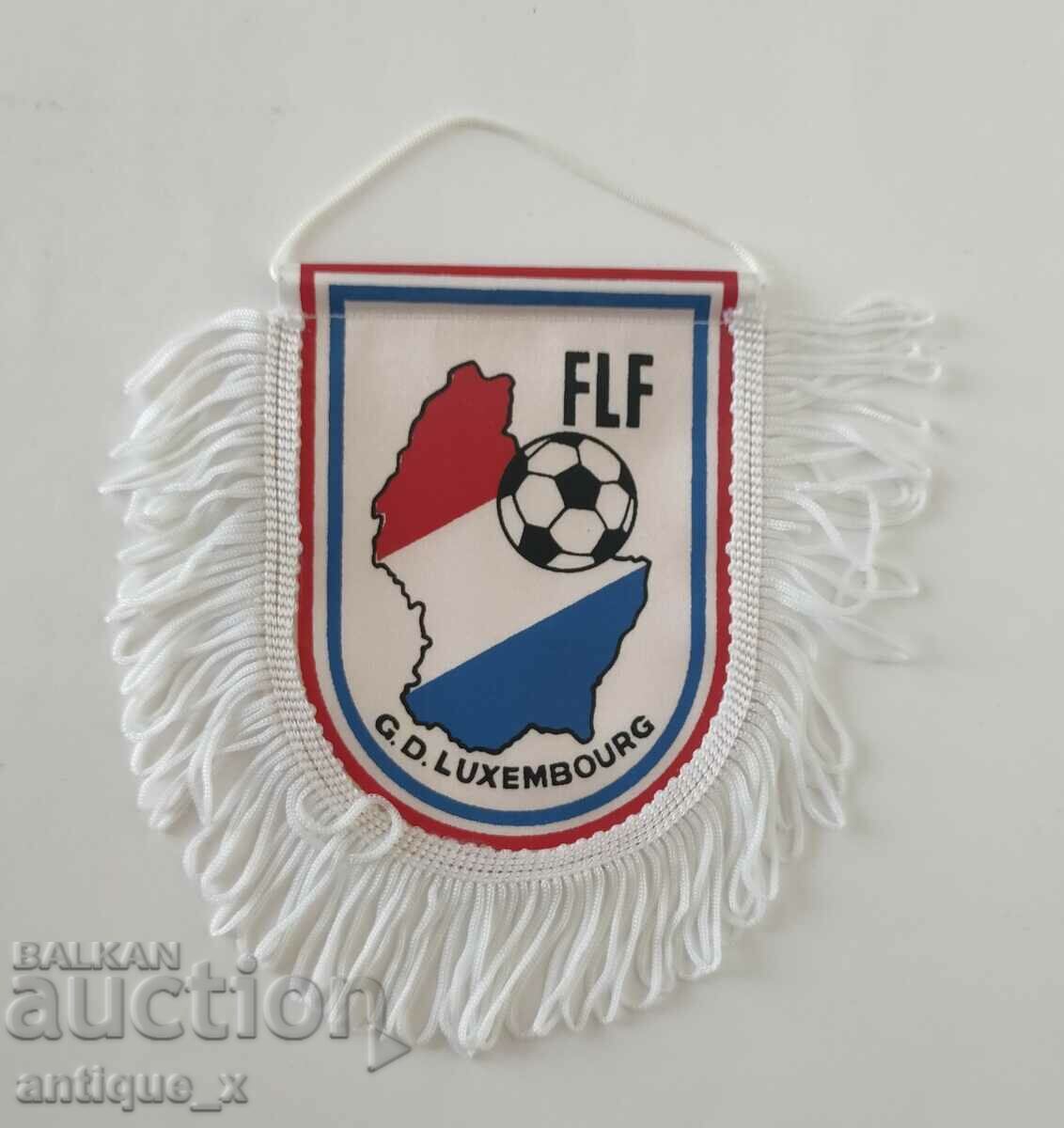 Παλιά ποδοσφαιρική σημαία - Ποδοσφαιρική Ομοσπονδία Λουξεμβούργου-LFF