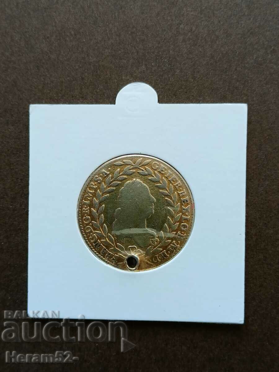 20 Kreuzer 1763 Franz I Vienna with price 49.00 BGN | € 25.05 20 Kreuzer 1763 Franz I Vienna with price 49.00 BGN | € 25.05