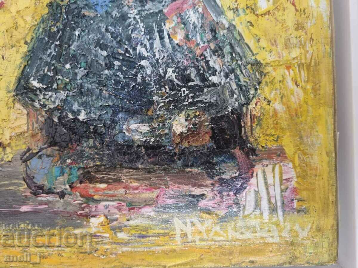 Auction Painting by Nikolay Yanakiev Auction Painting by Nikolay Yanakiev