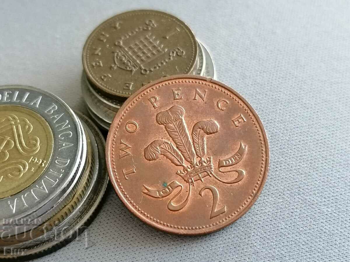 Monede - Marea Britanie - 2 pence | 1994.