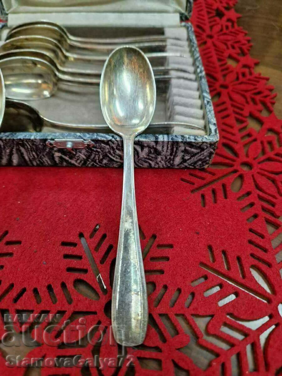 Σετ γαλλικά κουτάλια αντίκες - 6 Σετ γαλλικά κουτάλια αντίκες - 6